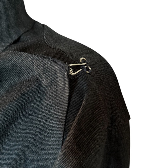 Ruti Alembika Montana Cardigan Jacket Size 1 Small 6 8 Charcoal Gray Lagenlook - Picture 3 of 7